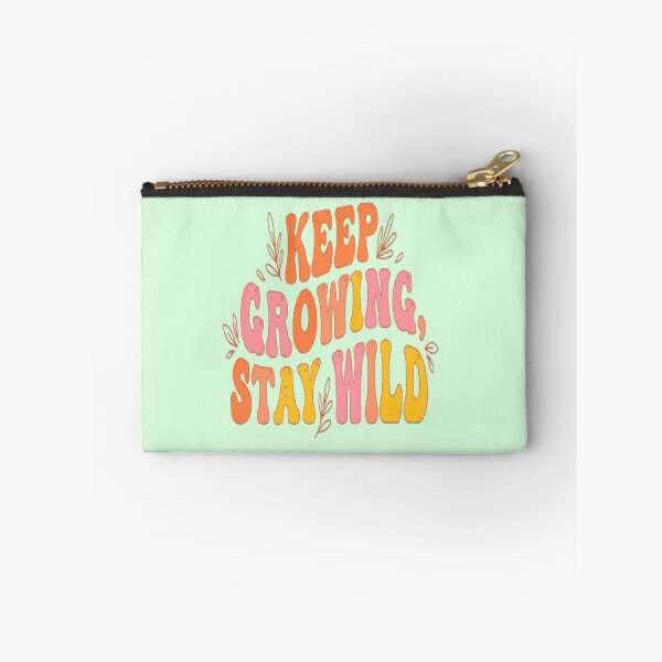 Item preview, Keep Growing Stay Wild Boho Retro designed and sold by creativerooney.