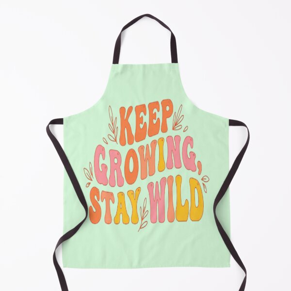 Item preview, Keep Growing Stay Wild Boho Retro Inspirational designed and sold by creativerooney.
