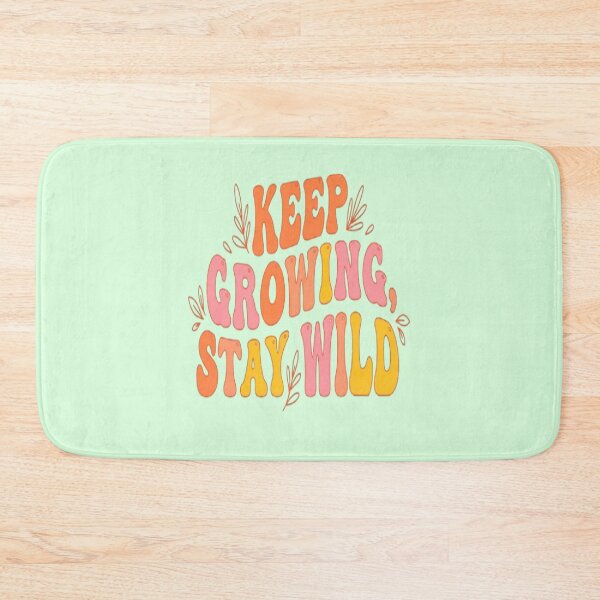 Item preview, Keep Growing Stay Wild Boho Retro designed and sold by creativerooney.