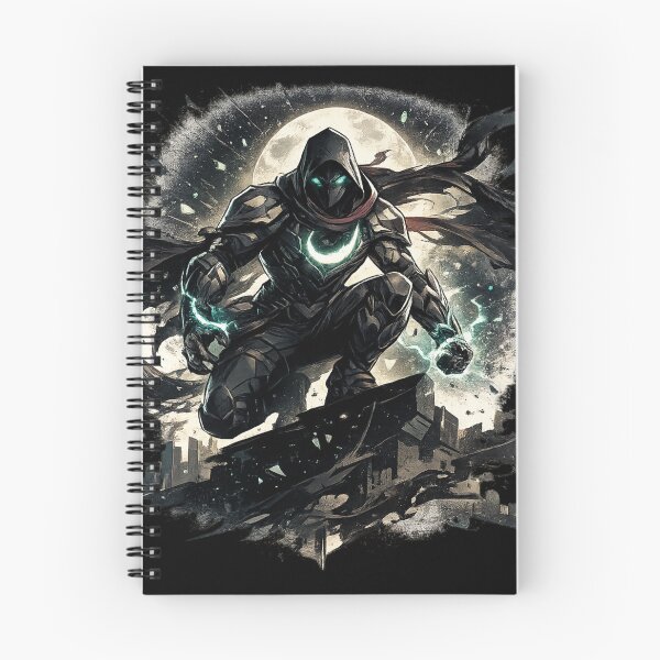 Item preview, Moon Shadow Warrior Dark Hooded Mystic Energy Hero designed and sold by irfanshikh.