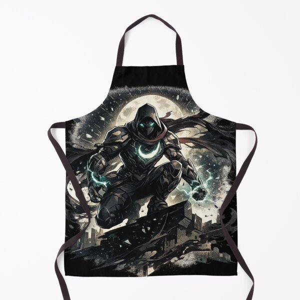 Item preview, Moon Shadow Warrior Dark Hooded Mystic Energy Hero designed and sold by irfanshikh.