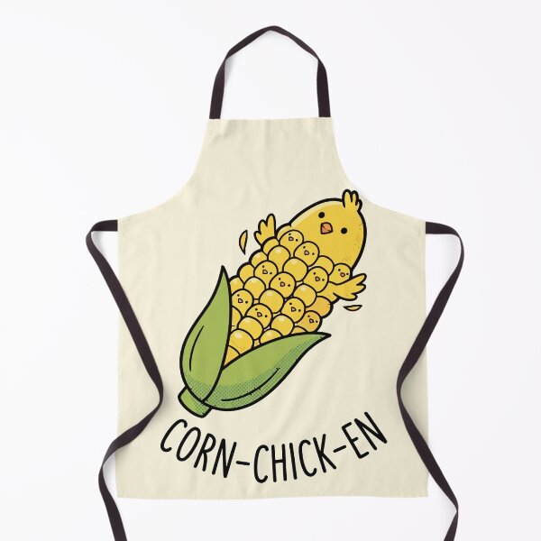 Item preview, Corn Chick En Funny Chicken Corn On The Cob Food Pun designed and sold by Amir Faysal.