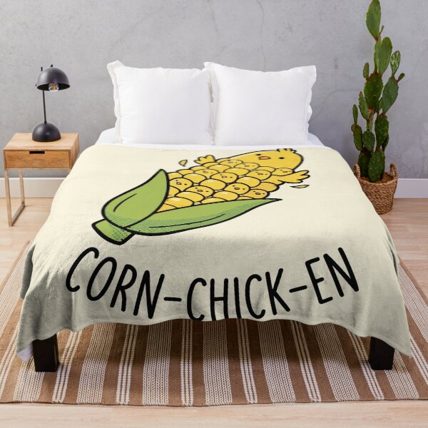 Item preview, Corn Chick En Funny Chicken Corn On The Cob Food Pun designed and sold by Amir Faysal.
