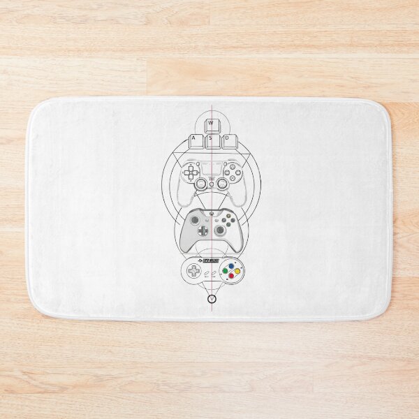Item preview, Every Gamer Starts Somewhere Retro Gaming Controller Artwork designed and sold by GeekMix.