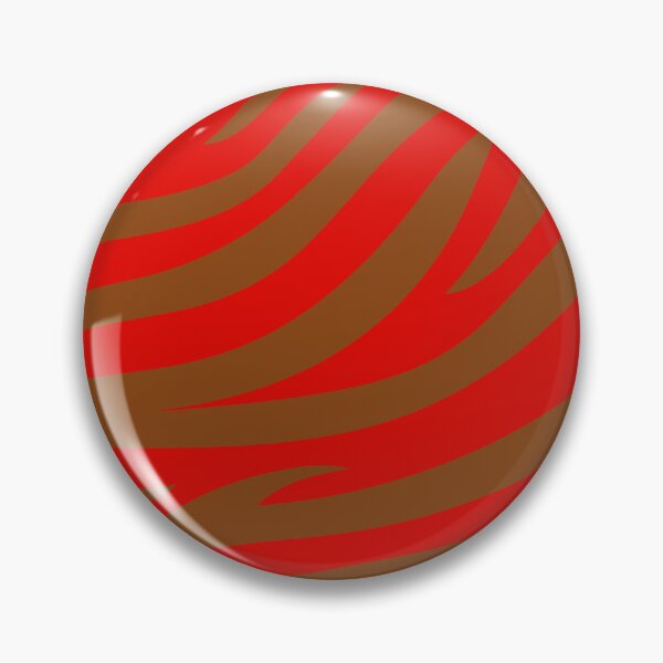 Artikelvorschau, Modernes Zebra-Print-Muster | Rot & Braun entworfen und verkauft von Frohyou.