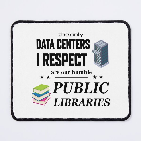 Item preview, Anti-AI Public Library Supporter designed and sold by WhiteoutTM.