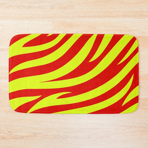 Item preview, Copy of Modern Graphic Zebra Print Pattern | Red & Chartreuse designed and sold by Frohyou.