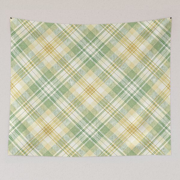 Item preview, Vintage Sage Green Plaid designed and sold by Storybook Botanica.