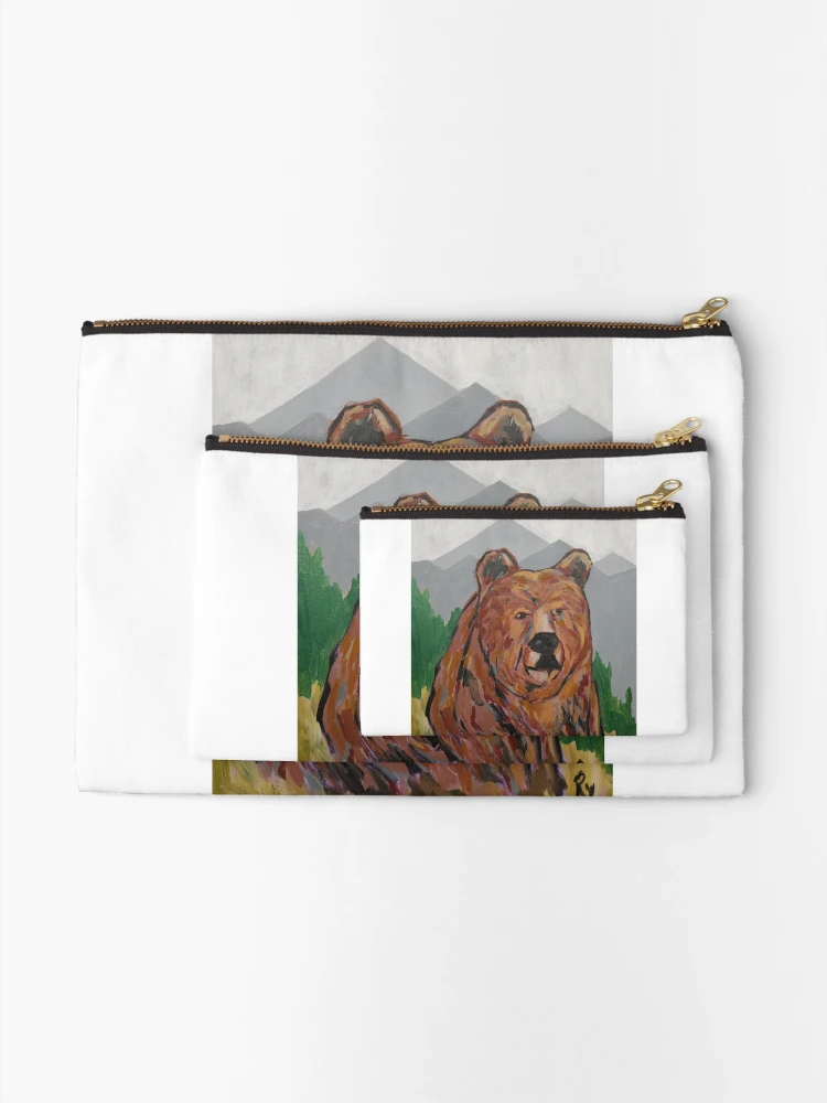 Thumbnail 2 of 4, Zipper Pouch, PAPA BEAR designed and sold by RudyYoder.