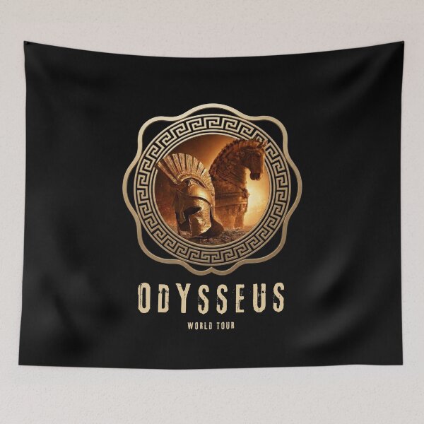 Item preview, Odysseus World Tour – Greek Mythology Inspired Design designed and sold by AceEye.