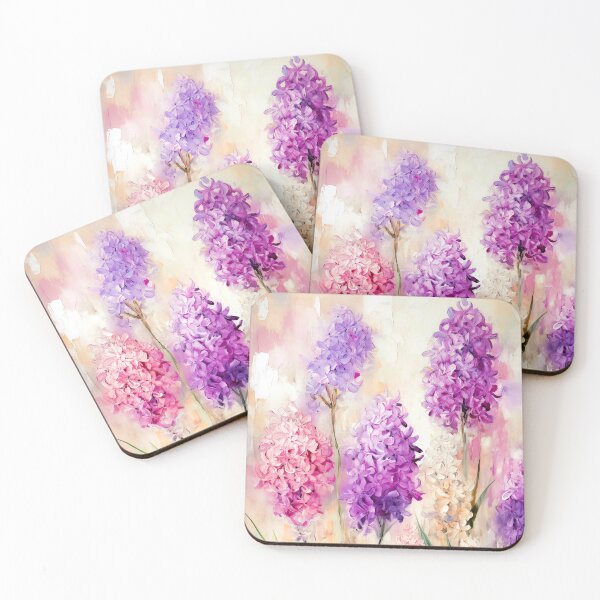 Item preview, Purple, Pink, And Magenta Lilac Flowers Digital Painting  designed and sold by DEC02.