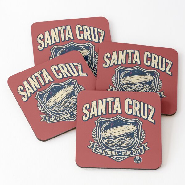 Item preview, Santa Cruz California Surf City retro plaque designed and sold by Normandy Road Heritage.