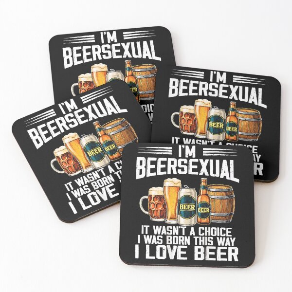 Item preview, I'm A Beersexual Funny Beer Drinking Lover designed and sold by Rahamkshop.