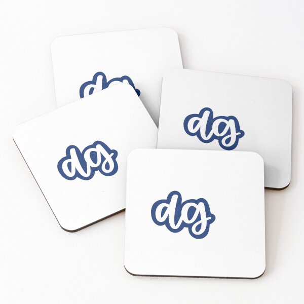 Artikelvorschau, dg (blue) entworfen und verkauft von Jaina Designs.
