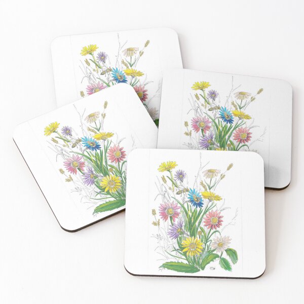 Item preview, Colorful Meadow designed and sold by Found Familiar Arts.