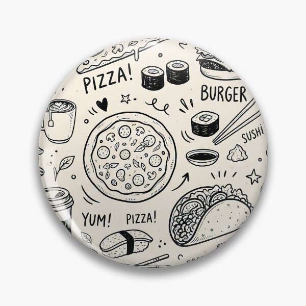 Item preview, Food Cute Space Astronaut Rocket Galaxy Planet Pattern designed and sold by ART ATTACK ZONE.
