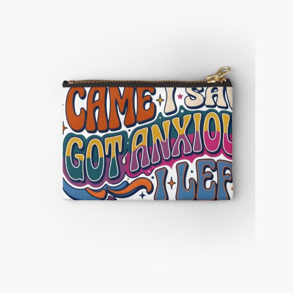 Item preview, Came I Saw I Got Anxious I Left Vintage Retro 70s T-Shirt designed and sold by maykgg.
