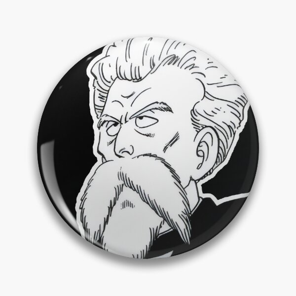Item preview, Classic Sensei Serious Look - Vintage Anime Ink Illustration designed and sold by Billy Morfo™.