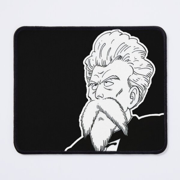 Item preview, Classic Sensei Serious Look - Vintage Anime Ink Illustration designed and sold by Billy Morfo™.
