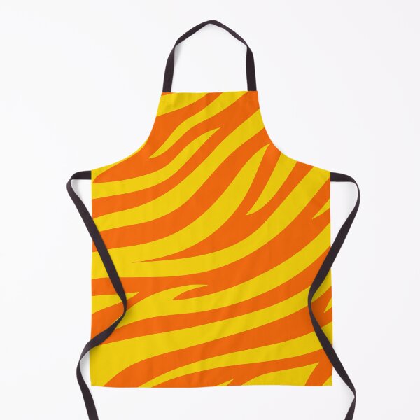 Item preview, Modern Graphic Zebra Print Pattern | Orange & Yellow designed and sold by Frohyou.