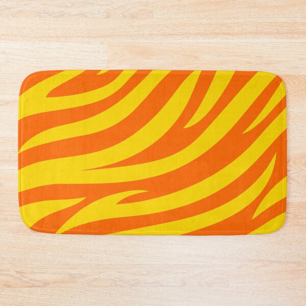 Item preview, Modern Graphic Zebra Print Pattern | Orange & Yellow designed and sold by Frohyou.