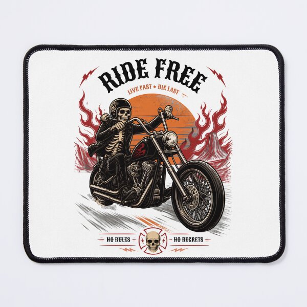 Item preview, Ride Free Motorcycle Skeleton designed and sold by SonaGear.