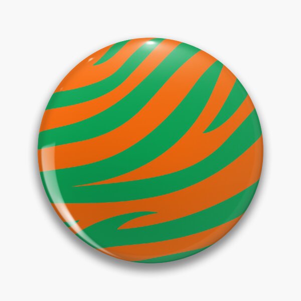 Artikelvorschau, Modernes Zebra-Print-Muster | Orange & Grün entworfen und verkauft von Frohyou.