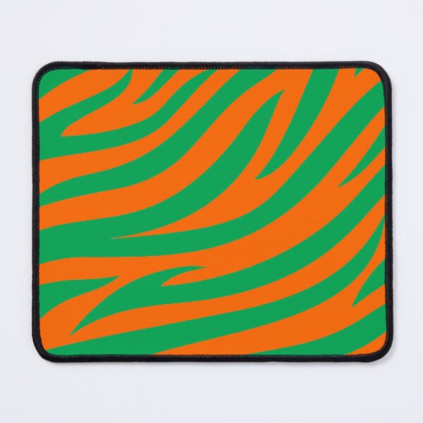 Item preview, Modern Graphic Zebra Print Pattern | Orange & Green designed and sold by Frohyou.