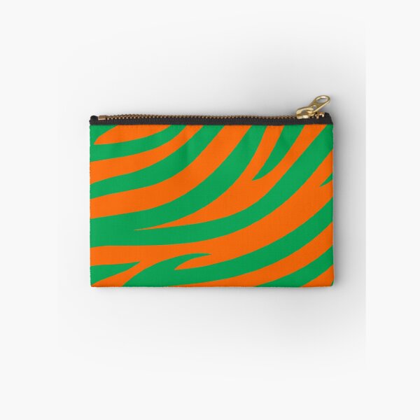 Item preview, Modern Graphic Zebra Print Pattern | Orange & Green designed and sold by Frohyou.