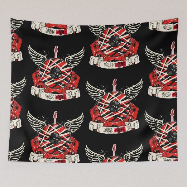 Item preview, Hard Rock Vinyl Record Retro 80s Rock designed and sold by Nacho Average Designs.