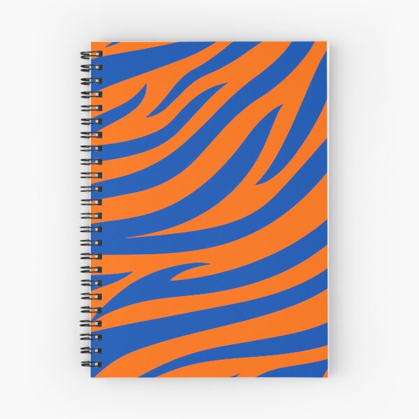 Item preview, Modern Graphic Zebra Print Pattern | Orange & Blue designed and sold by Frohyou.