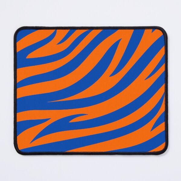 Item preview, Modern Graphic Zebra Print Pattern | Orange & Blue designed and sold by Frohyou.