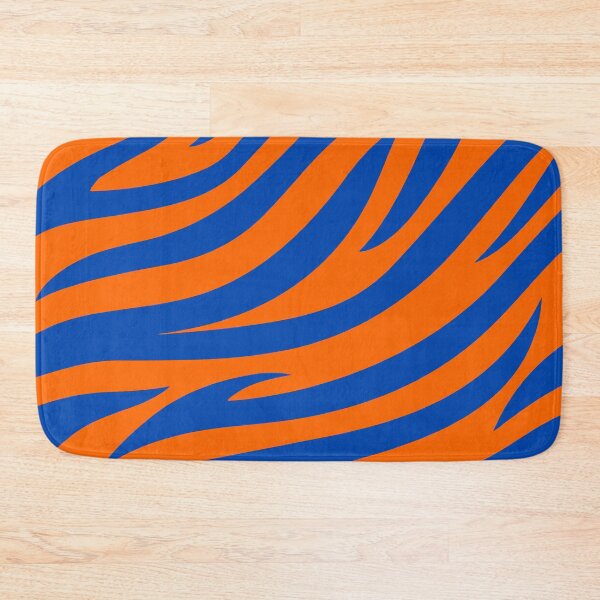 Item preview, Modern Graphic Zebra Print Pattern | Orange & Blue designed and sold by Frohyou.