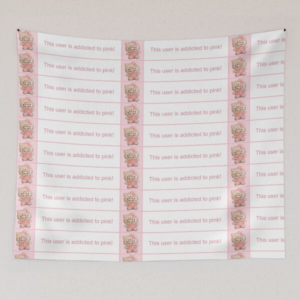 Item preview, This user is addicted to pink!! designed and sold by PLANET-VEE.