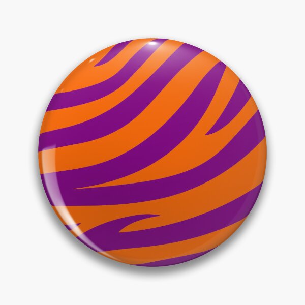 Artikelvorschau, Modernes Zebra-Print-Muster | Orange & Lila entworfen und verkauft von Frohyou.