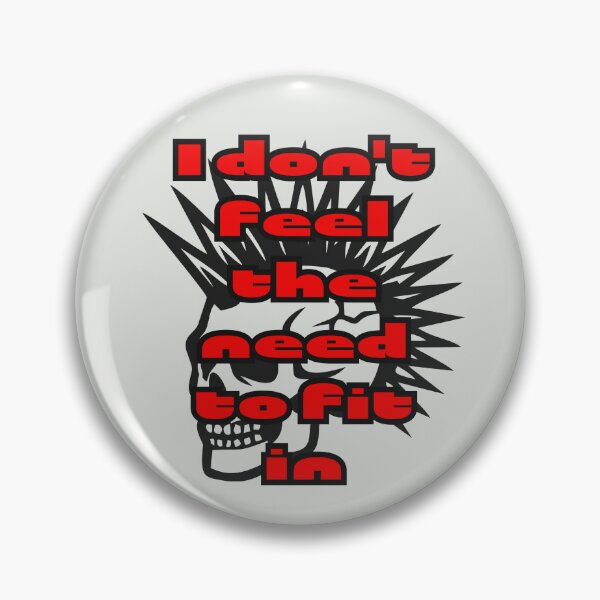 Item preview,  No Fit In Punk Digital Art 3 designed and sold by GoGreenlove.