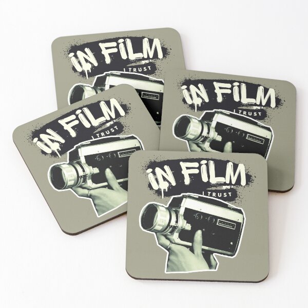 Item preview, In Film I Trust - Vintage Super 8 Camera Graffiti Art designed and sold by pulse_retail.