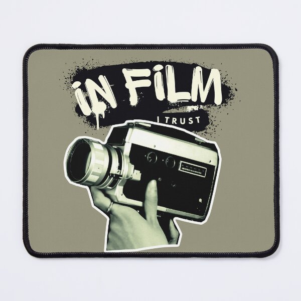 Item preview, In Film I Trust - Vintage Super 8 Camera Graffiti Art designed and sold by pulse_retail.