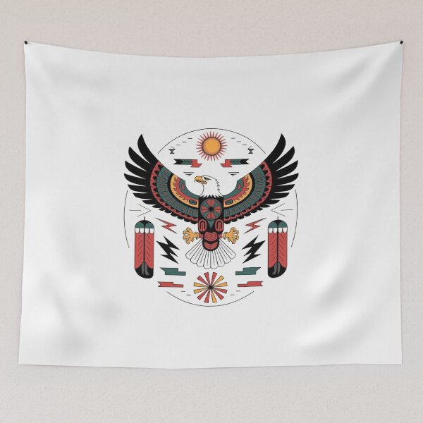 Item preview, Native Eagle Thunderbird Tribal – Indigenous Spirit & Heritage designed and sold by Gbriel3.