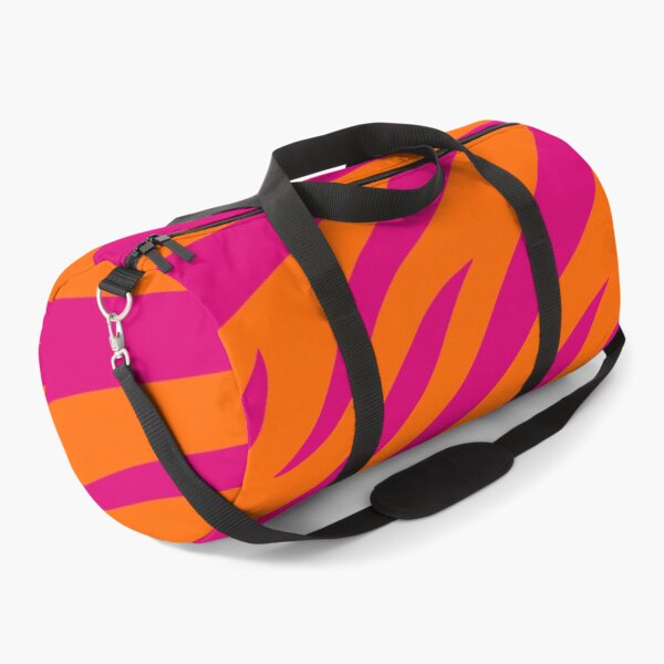Item preview, Modern Graphic Zebra Print Pattern | Orange & Pink designed and sold by Frohyou.