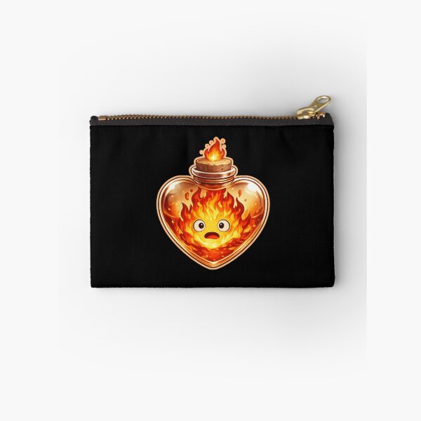 Item preview, Calcifer Heart designed and sold by SpookySparklesDesigns.