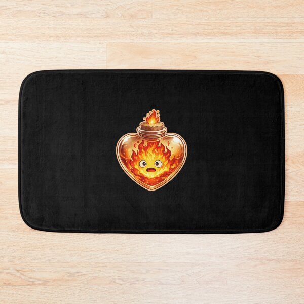 Item preview, Calcifer Heart designed and sold by SpookySparklesDesigns.