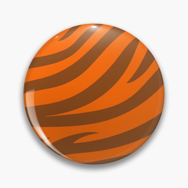 Item preview, Modern Graphic Zebra Print Pattern | Orange & Brown designed and sold by Frohyou.