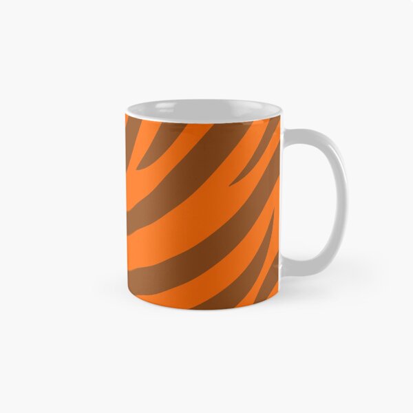 Item preview, Modern Graphic Zebra Print Pattern | Orange & Brown designed and sold by Frohyou.