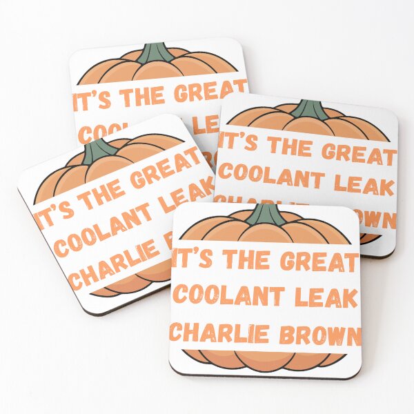 Item preview, It's The Great Coolant Leak, Charlie Brown designed and sold by Tuff-Tags.