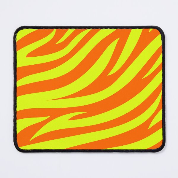 Item preview, Modern Graphic Zebra Print Pattern | Orange & Chartreuse designed and sold by Frohyou.