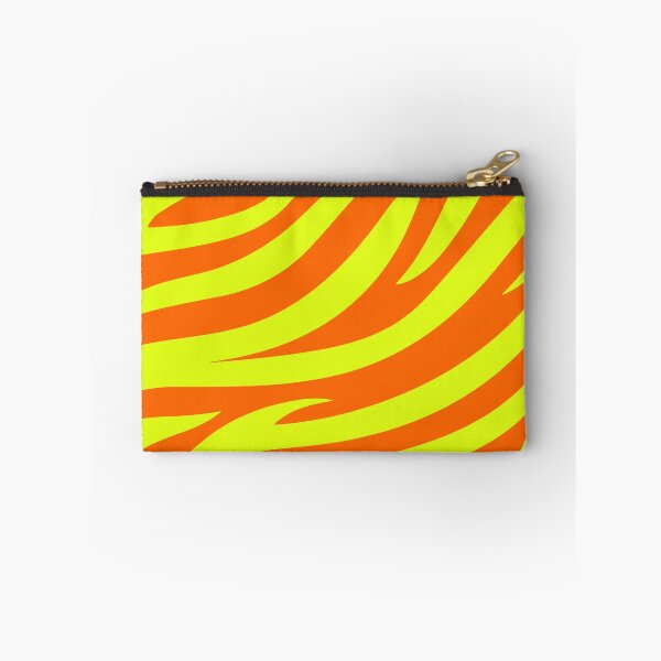 Item preview, Modern Graphic Zebra Print Pattern | Orange & Chartreuse designed and sold by Frohyou.