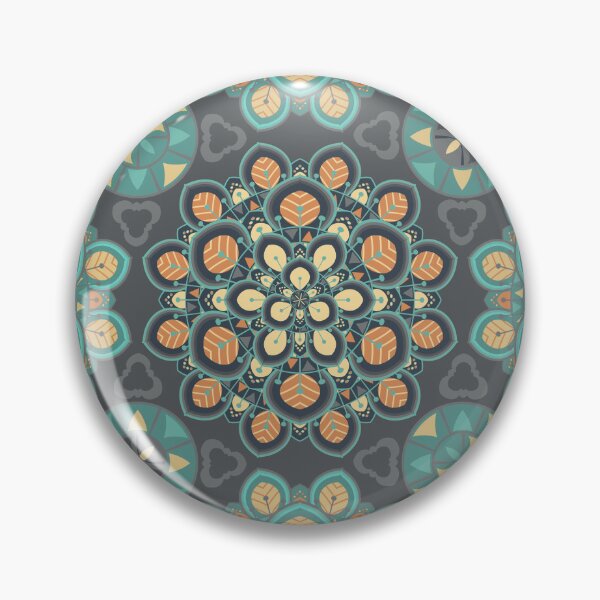 Item preview, Earthy Mid Century Geometric Boho Pattern designed and sold by chriswo-design.