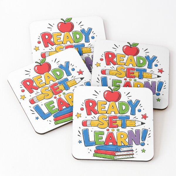Item preview, Ready Set Learn T-Shirt | Colorful Back to School Teacher & Student Design designed and sold by Sunday.Supply.