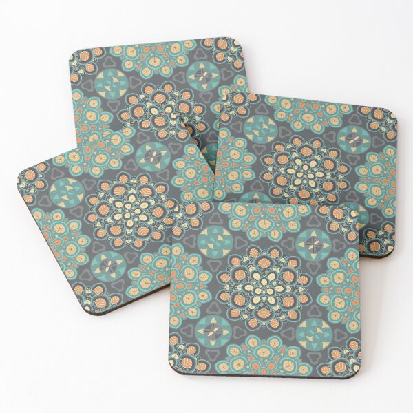 Item preview, Earthy Mid Century Geometric Boho Pattern designed and sold by chriswo-design.